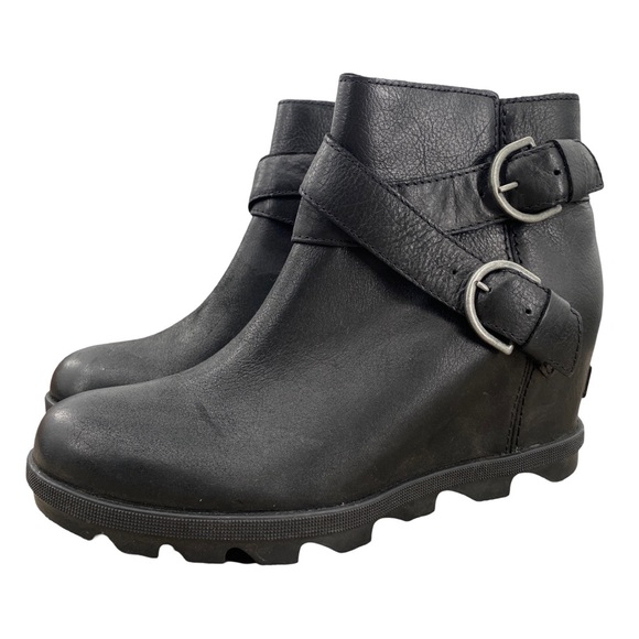 NEW Sorel WOMEN'S JOAN OF ARCTIC™ WEDGE II BUCKLE BOOTIE Size 9.5 - Picture 3 of 9
